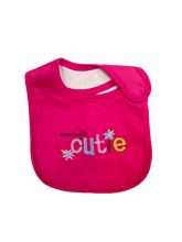 Cute Mommy Pink Bib